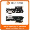 OEM HQ Xiaomi Poco M3 PocoM3 (M2010J19CG, M2010J19CI) Καλωδιοταινία Φόρτισης SUB Charging Board (Charge Connector Dock Flex) + Mic Μικρόφωνο (Grade AAA+++)