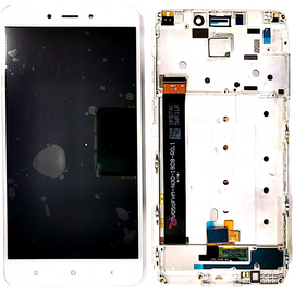 Γνήσιο Original Xiaomi Redmi Note 4 (MediaTek) LCD Display Assembly Οθόνη + Touch Screen Digitizer Μηχανισμός Αφής + Frame Πλαίσιο White (Service Pack By Xiaomi)