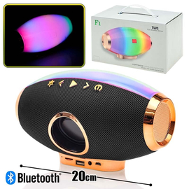 Precious Gold Hifi Bluetooth True Stereo led Black