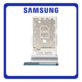 Γνήσια Original Samsung Galaxy S22 Ultra 5G (SM-S908B, SM-S908B/DS) Sim Card Tray Dual Sim Υποδοχέας Θήκης Κάρτας Sim Green Πράσινο GH98-47138D (Service Pack By Samsung)