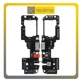 Γνήσια Original Realme 9 Pro Plus 5G, Realme 9 Pro+ 5G (RMX3392, RMX3393) USB Type-C Charging Dock Connector Flex Sub Board, Καλωδιοταινία Υπό Πλακέτα Φόρτισης + Microphone Μικρόφωνο + Audio Jack Θύρα Ακουστικών 4909564 (Service Pack By Realme)