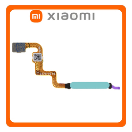 Γνήσια Original Xiaomi Redmi Note 12 4G (23021RAAEG, 23021RAA2Y) Fingerprint Sensor Flex Αισθητήρας Δαχτυλικού Αποτυπώματος Green Πράσινο (Service Pack By Xiaomi)