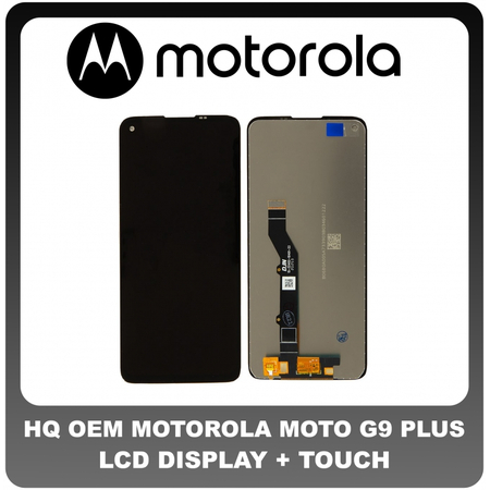 HQ OEM Συμβατό Για Motorola MOTO G9+ MOTO G9 PLUS (XT2087-1) IPS LCD Display Screen Οθόνη + Touch Screen Digitizer Μηχανισμός Αφής (Grade AAA+++)