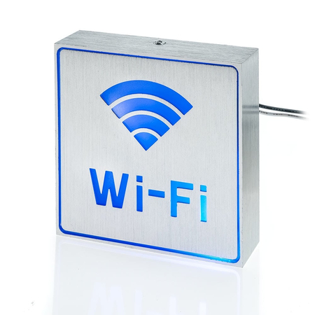 Φωτεινή Σήμανση Αλουμινίου wi-fi Area