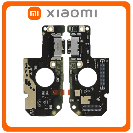 Γνήσια Original Xiaomi Redmi Note 11S (2201117SG, 2201117SI)​, USB Type-C Charging Dock Connector Flex Sub Board, Καλωδιοταινία Υπό Πλακέτα Φόρτισης + Microphone Μικρόφωνο 5600020K7S00 (Service Pack By Xiaomi)