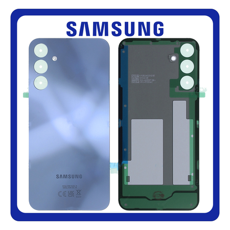 Γνήσια Original Samsung Galaxy A15 4G (SM-A155F, SM-A155F/DSN) Rear Back Battery Cover Πίσω Καπάκι Πλάτη Μπαταρίας Optimistic Blue Μπλε GH82-33492H (Service Pack By Samsung)