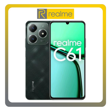 Realme C61 Dual SIM (6GB/128GB) Brand New Smartphone Mobile Phone Κινητό Dark Green Πράσινο