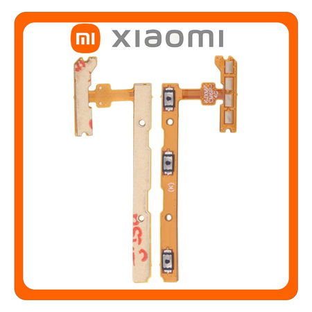 Γνήσια Original Xiaomi Redmi Note 13 Pro 4G (23117RA68G, 2312FPCA6G) / Redmi Note 13 Pro 5G (2312DRA50C, 2312CRAD3C)​ Power Key Flex Cable On/Off + Volume Key Buttons Καλωδιοταινία Πλήκτρων Εκκίνησης + Έντασης Ήχου (Service Pack By Xiaomi)