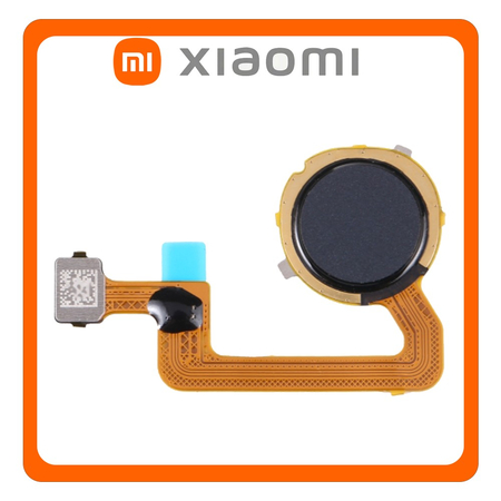 Γνήσια Original Με Xiaomi Redmi 12C (22120RN86G, 22120RN86I) Fingerprint Sensor Flex Αισθητήρας Δαχτυλικού Αποτυπώματος Gray Black Μαύρο (Service Pack By Xiaomi)