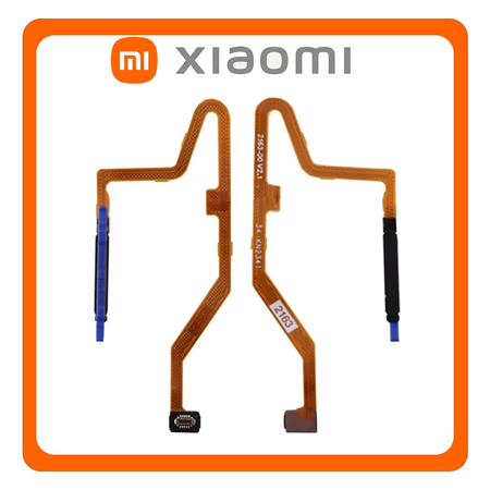 Γνήσια Original Xiaomi Redmi Note 12 Pro 5G (22101316C, 22101316I) Fingerprint Sensor Flex Αισθητήρας Δαχτυλικού Αποτυπώματος Black Μαύρο (Service Pack By Xiaomi)