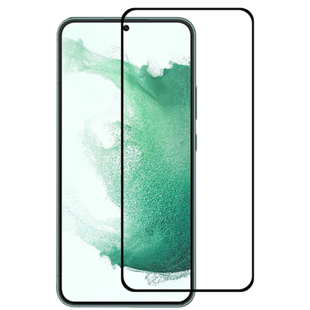 Tempered Glass Detech, for Samsung Galaxy s23 Plus, 3d Full Glue, 0.3mm, Black - 52747