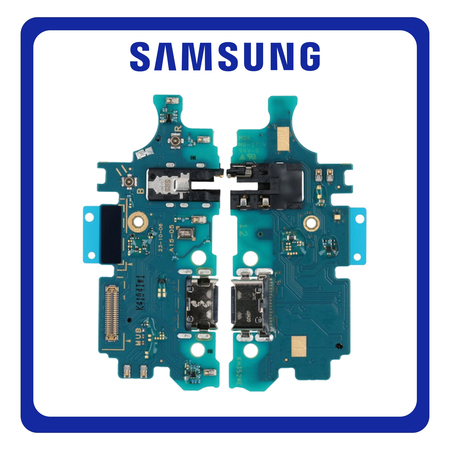 Γνήσια Original Samsung Galaxy A15 4G (SM-A155F, SM-A155F/DSN) / A15 5G (SM-A156B, SM-A156B/DS) USB Type-C Charging Dock Connector Flex Sub Board, Καλωδιοταινία Υπό Πλακέτα Φόρτισης + Microphone Μικρόφωνο + Audio Jack Θύρα Ακουστικών GH96-16630A (Service Pack By Samsung)